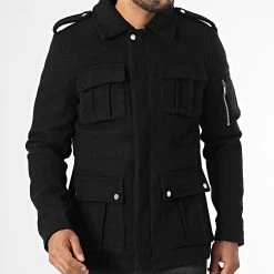 Nouveau 🌟 Veste Zippée HP0662 Noir de Frilivin 😉 -Promos Frilivin Magasin frilivin 334593 HP0662 1 20220829T155613 05