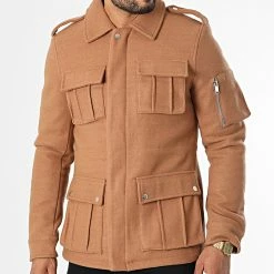 Grosses soldes 🎉 Veste Zippée HP0662 Camel de Frilivin 🛒 -Promos Frilivin Magasin frilivin 334594 HP0662 10 20220826T145713 03