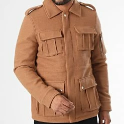 Grosses soldes 🎉 Veste Zippée HP0662 Camel de Frilivin 🛒 -Promos Frilivin Magasin frilivin 334594 HP0662 10 20220826T145715 05