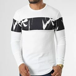 Meilleure vente 🔔 Tee 👕 Shirt Manches Longues D7275 Blanc de Frilivin 🎁 -Promos Frilivin Magasin frilivin 334611 D7275 WHITE 20220831T155108 03