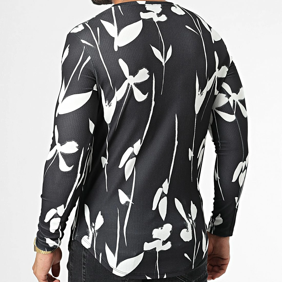 Meilleur prix 🔥 Tee 👚 Shirt Manches Longues D7108 Noir de Frilivin 🥰 6 Meilleur prix 🔥 Tee 👚 Shirt Manches Longues D7108 Noir de Frilivin 🥰 – Image 4