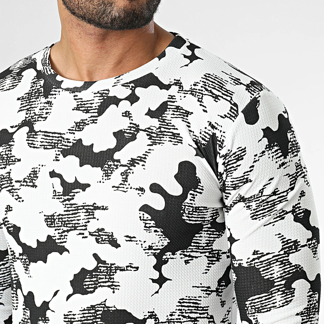 Meilleure vente ⭐ Tee 👚 Shirt Manches Longues D7315 Blanc de Frilivin 🔥 4 Meilleure vente ⭐ Tee 👚 Shirt Manches Longues D7315 Blanc de Frilivin 🔥 – Image 2