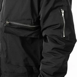 Meilleure affaire ❤️ Veste Bomber BM1672 Noir de Frilivin 💯 -Promos Frilivin Magasin frilivin 334624 BM1672 1 20220830T153149 02