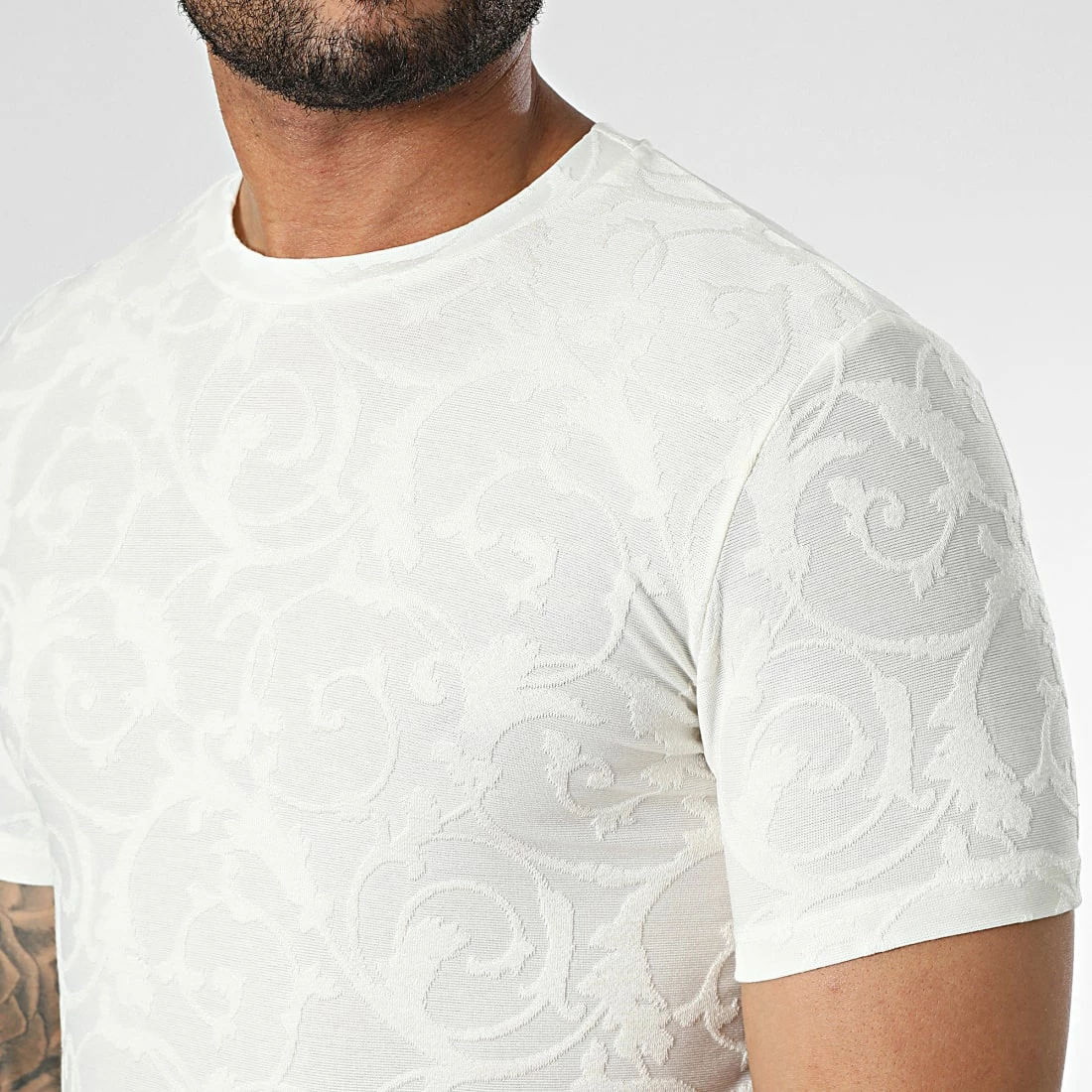 Vente flash ⌛ Tee 👕 Shirt FL028 Blanc de Frilivin 🥰 4 Vente flash ⌛ Tee 👕 Shirt FL028 Blanc de Frilivin 🥰 – Image 2