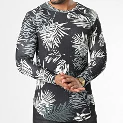 Tout neuf ❤️ Tee 👕 Shirt Oversize Manches Longues D7219 Noir Floral de Frilivin 🧨 8 Tout neuf ❤️ Tee 👕 Shirt Oversize Manches Longues D7219 Noir Floral de Frilivin 🧨 -Promos Frilivin Magasin frilivin 334644 D7219 BLACK 20220831T155659 03