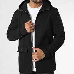 Les meilleures critiques de 🔥 Veste Capuche Zippée X16212 Noir de Frilivin 👏