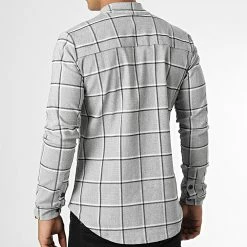 Meilleur prix 😉 Chemise Manches Longues A Carreaux 4128 Gris Chiné de Frilivin ⌛ 9 Meilleur prix 😉 Chemise Manches Longues A Carreaux 4128 Gris Chiné de Frilivin ⌛ -Promos Frilivin Magasin frilivin 334649 4128 GREY 20220830T105141 04