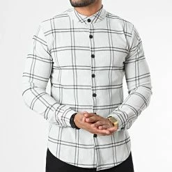 De gros 👍 Surchemise A Carreaux 4128 Gris de Frilivin 🔥 -Promos Frilivin Magasin frilivin 334652 4128 2 20220831T160751 03