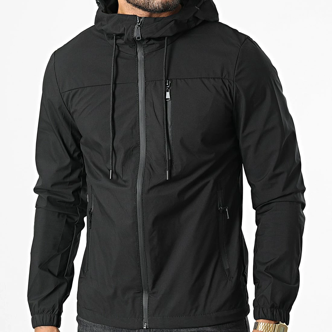 Sortie 😉 Coupe-Vent L837 Noir de Frilivin ⭐ 3 Sortie 😉 Coupe-Vent L837 Noir de Frilivin ⭐