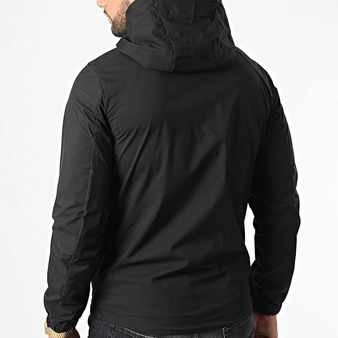 Sortie 😉 Coupe-Vent L837 Noir de Frilivin ⭐ 6 Sortie 😉 Coupe-Vent L837 Noir de Frilivin ⭐ – Image 4