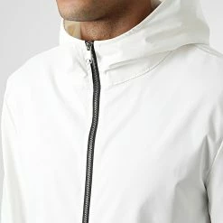 Top 10 ✔️ Veste Zippée Capuche X16212 Beige Clair de Frilivin 🥰 -Promos Frilivin Magasin frilivin 334678 X16212 WHITE 20220829T162500 02