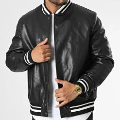 Offres 🌟 Veste Teddy L930 Noir de Frilivin 🎁