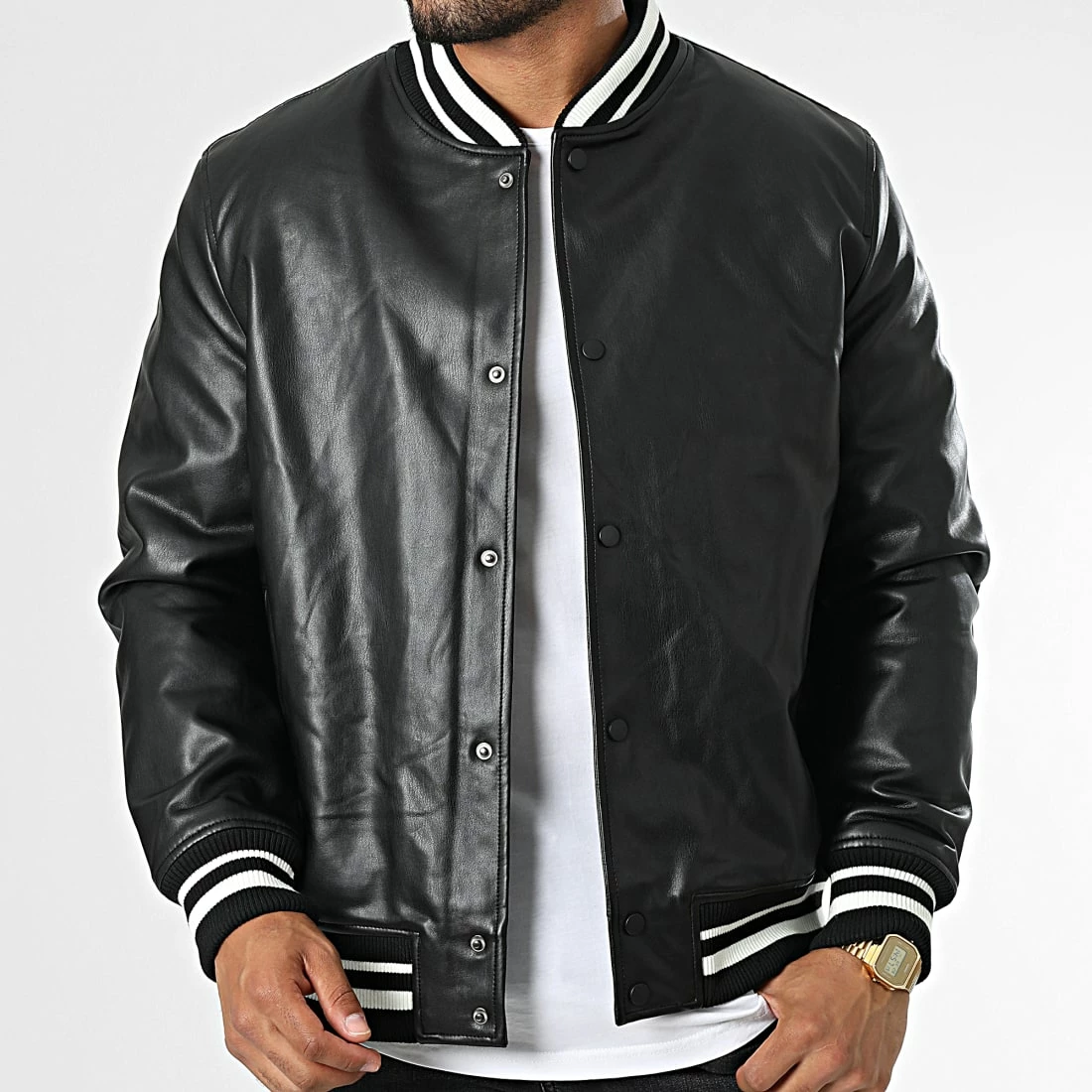 Offres 🌟 Veste Teddy L930 Noir de Frilivin 🎁 5 Offres 🌟 Veste Teddy L930 Noir de Frilivin 🎁 – Image 3