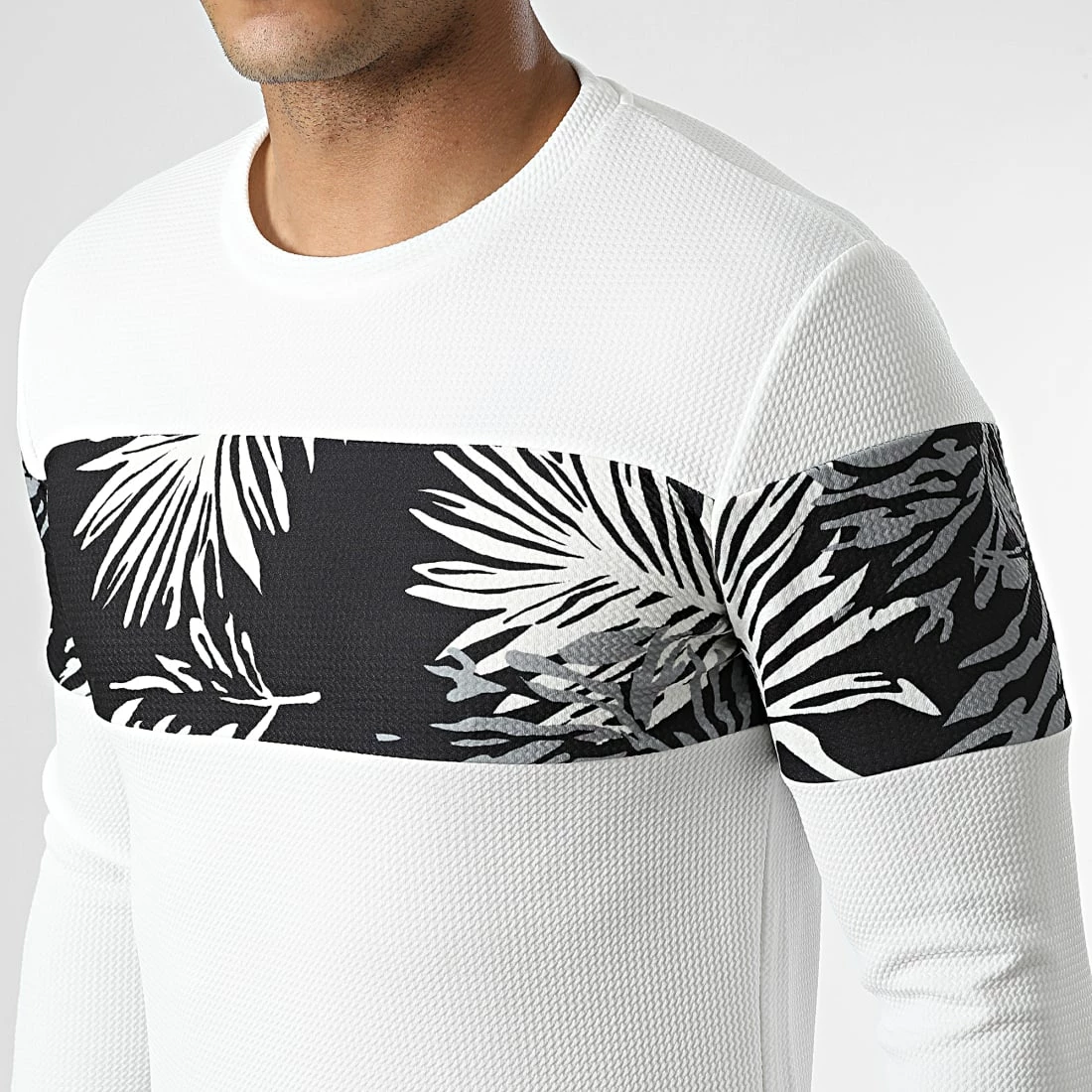 Coupon 💯 Tee 👚 Shirt Oversize Manches Longues D7280 Blanc de Frilivin 🌟 4 Coupon 💯 Tee 👚 Shirt Oversize Manches Longues D7280 Blanc de Frilivin 🌟 – Image 2