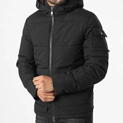 Bon marché 😉 Doudoune Capuche L857 Noir de Frilivin 😍 -Promos Frilivin Magasin frilivin 334706 L857 1 20220905T154929 03