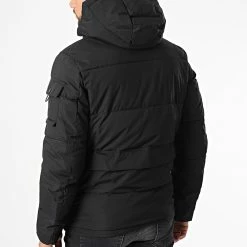 Bon marché 😉 Doudoune Capuche L857 Noir de Frilivin 😍 -Promos Frilivin Magasin frilivin 334706 L857 1 20220905T154930 04