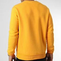 Acheter 🎁 Sweat Crewneck D7281 Orange Clair de Frilivin 🔥 -Promos Frilivin Magasin frilivin 334712 D7281 YELLOW 20220830T102312 04