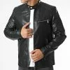 Acheter ⭐ Veste Biker HP06D74 Noir de Frilivin 💯 -Promos Frilivin Magasin frilivin 334789 HP06D74 1 20220830T153059 01
