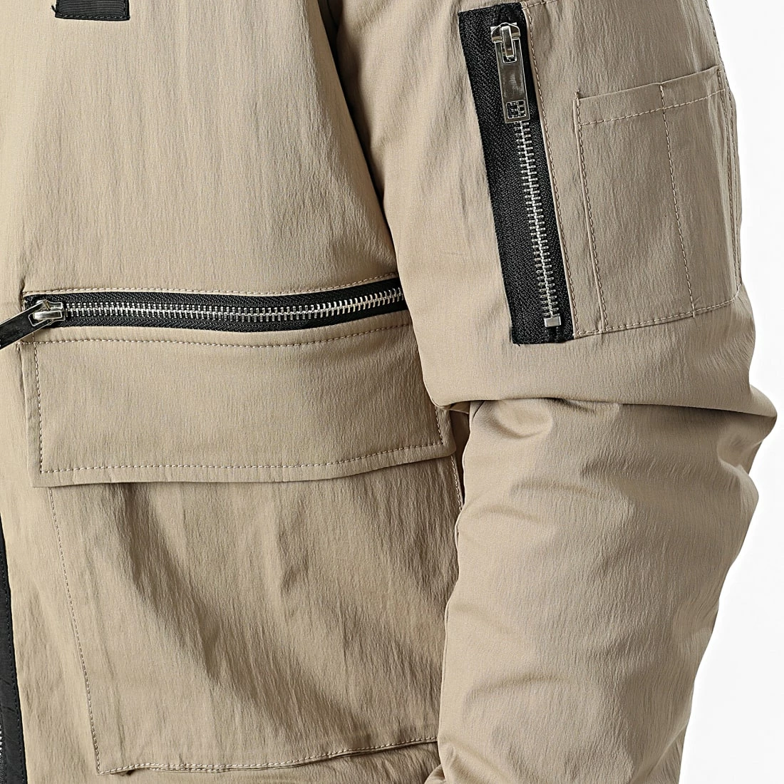 Coupon 🎁 Veste Bomber QQ160C9 Marron Clair de Frilivin 🤩 4 Coupon 🎁 Veste Bomber QQ160C9 Marron Clair de Frilivin 🤩 – Image 2