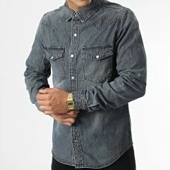 Bon marché 🥰 Chemise Manches Longues Jean VJ413 Bleu Brut de Frilivin 🎉 8 Bon marché 🥰 Chemise Manches Longues Jean VJ413 Bleu Brut de Frilivin 🎉 -Promos Frilivin Magasin frilivin 334793 VJ413 31 20220830T152258 03