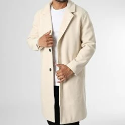 Vente flash 🌟 Manteau FSX2117C Beige de Frilivin 🔥