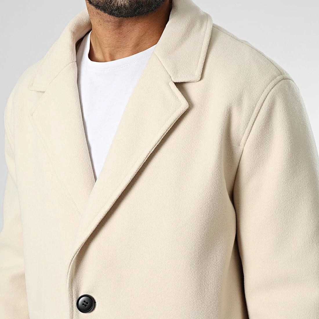 Vente flash 🌟 Manteau FSX2117C Beige de Frilivin 🔥 4 Vente flash 🌟 Manteau FSX2117C Beige de Frilivin 🔥 – Image 2