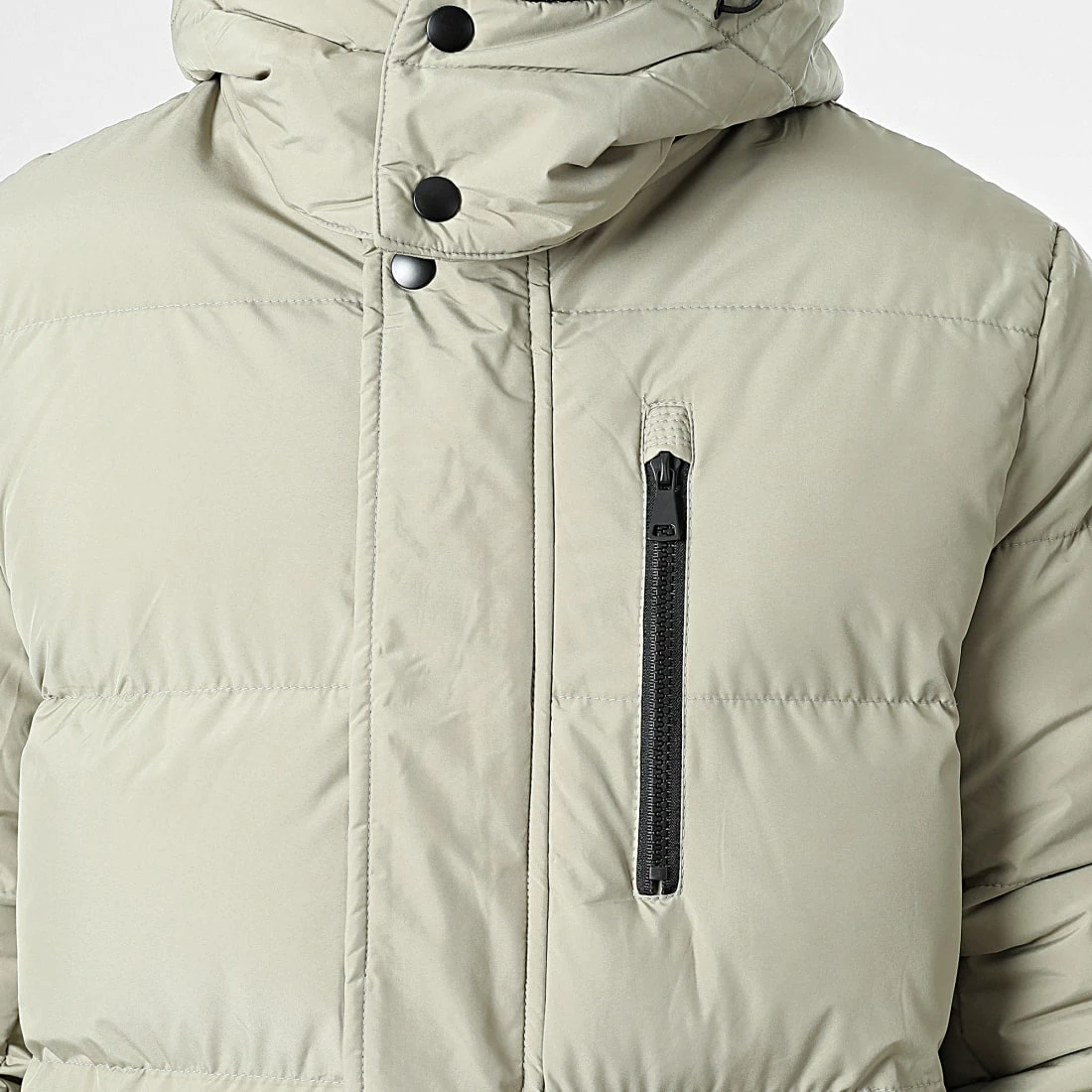 Bon marché 🧨 Doudoune Capuche Longue AB6723 Beige de Frilivin 🛒 4 Bon marché 🧨 Doudoune Capuche Longue AB6723 Beige de Frilivin 🛒 – Image 2