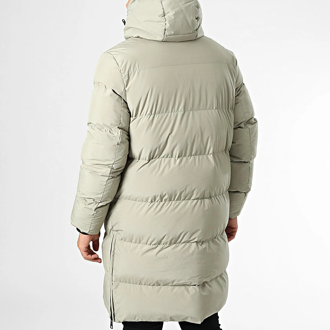 Bon marché 🧨 Doudoune Capuche Longue AB6723 Beige de Frilivin 🛒 6 Bon marché 🧨 Doudoune Capuche Longue AB6723 Beige de Frilivin 🛒 – Image 4