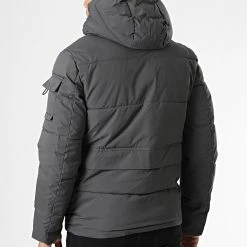 Vente flash 😀 Parka L857 Gris Anthracite de Frilivin 💯 -Promos Frilivin Magasin frilivin 334838 L857 6 20220831T160425 04