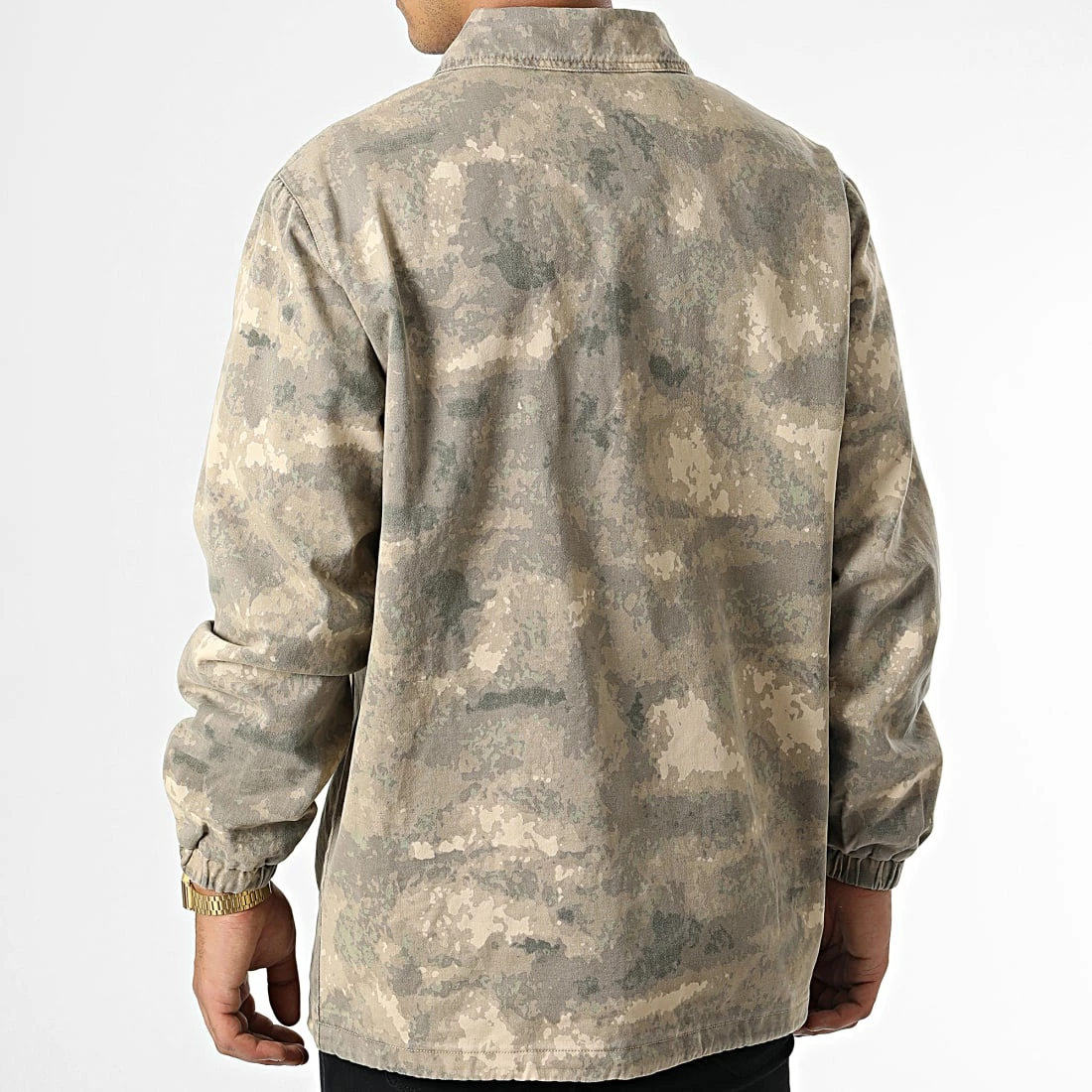 Tout neuf 🛒 Surchemise Camouflage HP0663 Beige de Frilivin 🛒 6 Tout neuf 🛒 Surchemise Camouflage HP0663 Beige de Frilivin 🛒 – Image 4