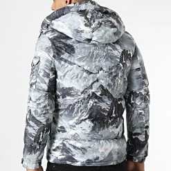 Offres 🔔 Doudoune Capuche 9920 Gris de Frilivin 🤩 -Promos Frilivin Magasin frilivin 334859 9920 7 20220830T152855 04