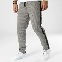 Sortie 😀 Pantalon A Carreaux BM1673 Beige de Frilivin 🥰