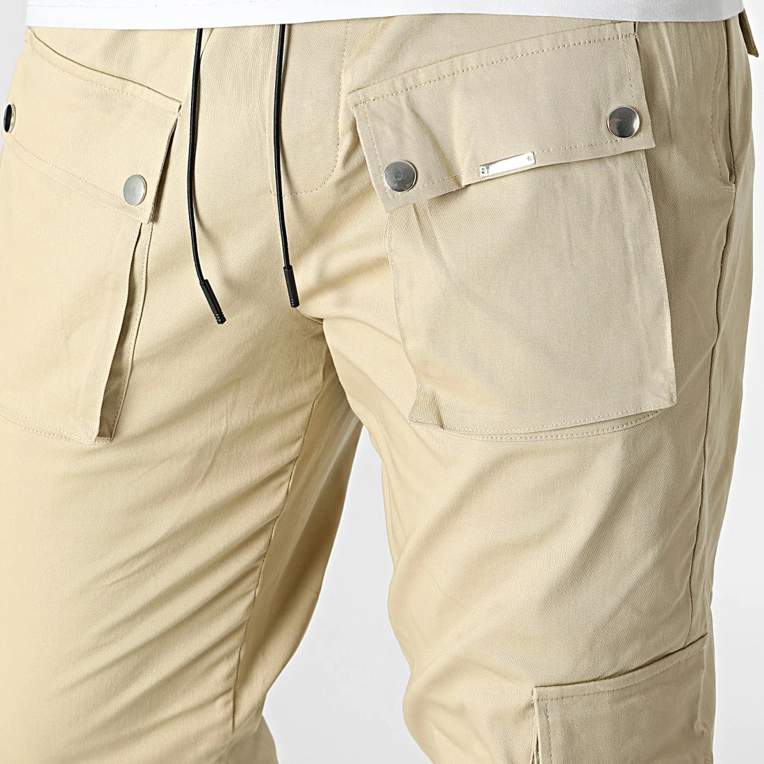 Promo 🤩 Pantalon Cargo BM1603 Beige de Frilivin ❤️ 4 Promo 🤩 Pantalon Cargo BM1603 Beige de Frilivin ❤️ – Image 2