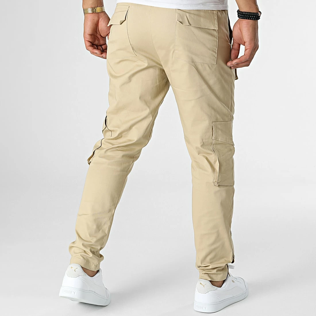 Promo 🤩 Pantalon Cargo BM1603 Beige de Frilivin ❤️ 6 Promo 🤩 Pantalon Cargo BM1603 Beige de Frilivin ❤️ – Image 4