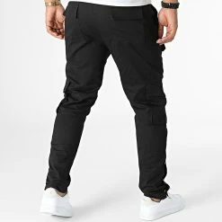 Meilleure affaire 🧨 Pantalon Cargo BM1603 Noir de Frilivin 🎁 -Promos Frilivin Magasin frilivin 334887 BM1603 1 20220829T162154 04