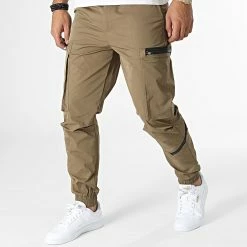 Top 10 ❤️ Pantalon Cargo BM1605 Vert Kaki de Frilivin 🔥