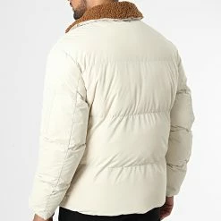 Tout neuf 🧨 Doudoune Col Mouton AB6725 Beige Marron de Frilivin 🎁 -Promos Frilivin Magasin frilivin 334892 AB6725 5 20220906T094655 04