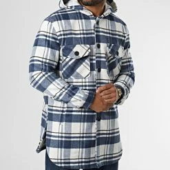 Bon marché 🎁 Veste Capuche A Carreaux HP06B72 Blanc Bleu Marine de Frilivin 🔔 8 Bon marché 🎁 Veste Capuche A Carreaux HP06B72 Blanc Bleu Marine de Frilivin 🔔 -Promos Frilivin Magasin frilivin 334896 HP06B72 31 20220905T160904 03