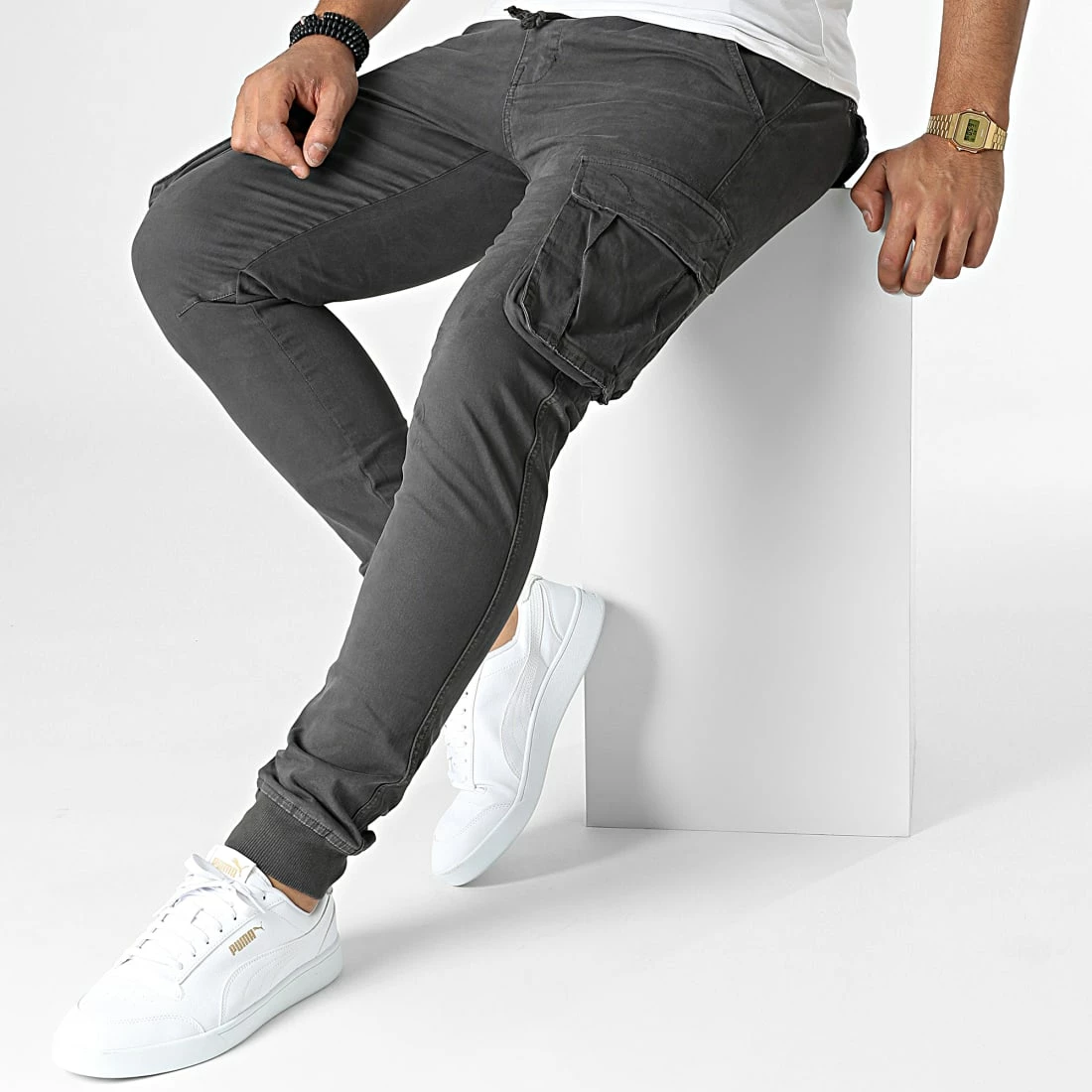 Offres ⭐ Pantalon Cargo P2716 Gris Anthracite de Frilivin 🥰 5 Offres ⭐ Pantalon Cargo P2716 Gris Anthracite de Frilivin 🥰 – Image 3