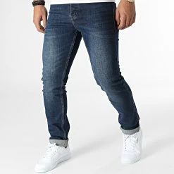 De gros 🧨 Jean Regular VJ407 Bleu Denim de Frilivin 🤩