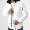 Promo 🥰 Veste Bomber Capuche AB6658 Blanc de Frilivin 😉 -Promos Frilivin Magasin frilivin 334915 AB6658 15 20220905T160739 01