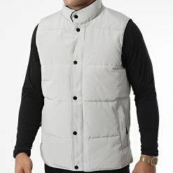 Meilleure affaire 🎁 Doudoune Sans Manches JK2103 Beige de Frilivin 💯