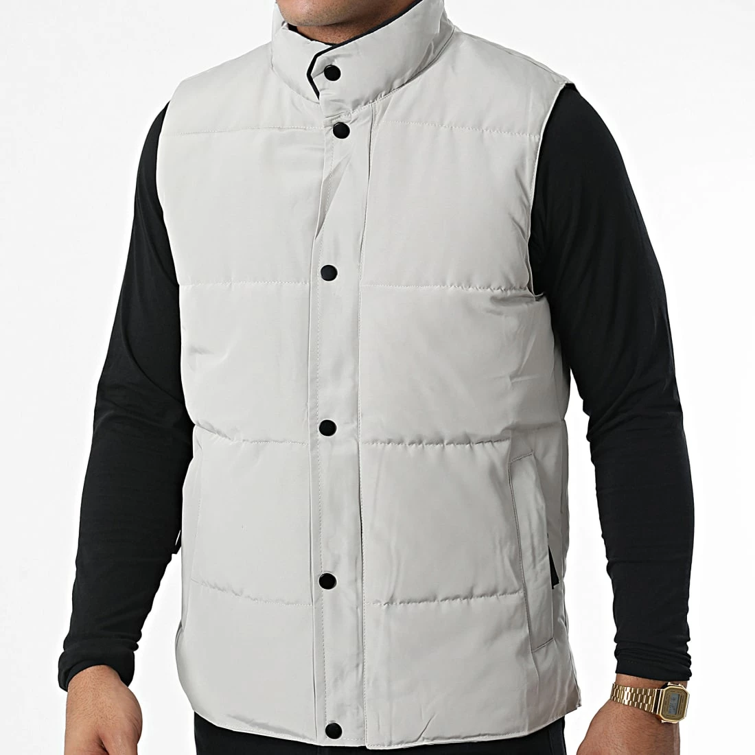 Meilleure affaire 🎁 Doudoune Sans Manches JK2103 Beige de Frilivin 💯 3 Meilleure affaire 🎁 Doudoune Sans Manches JK2103 Beige de Frilivin 💯