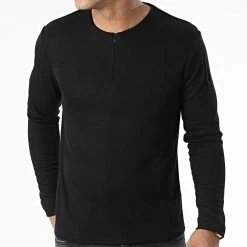 Grosses soldes 💯 Tee 👕 Shirt Manches Longues X16207 Noir de Frilivin 👏 -Promos Frilivin Magasin frilivin 337501 X16207 BLACK 20220920T152650 03