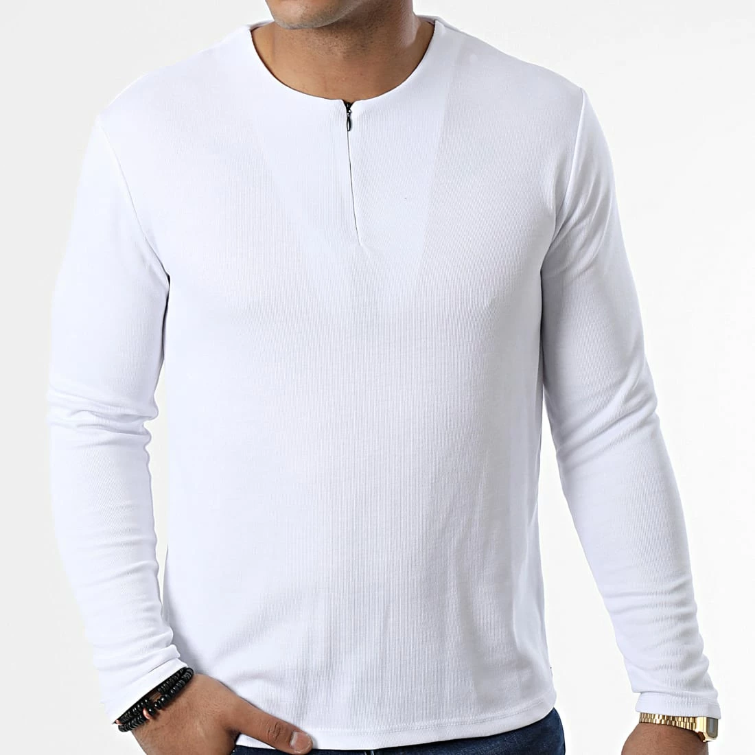 Offres ⌛ Tee 👚 Shirt Manches Longues X16207 Blanc de Frilivin 🔔 5 Offres ⌛ Tee 👚 Shirt Manches Longues X16207 Blanc de Frilivin 🔔 – Image 3