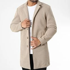 Le moins cher 😉 Manteau X16213 Beige de Frilivin 💯