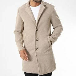 Le moins cher 😉 Manteau X16213 Beige de Frilivin 💯 -Promos Frilivin Magasin frilivin 337512 X16213 BROWN 20220926T150627 03