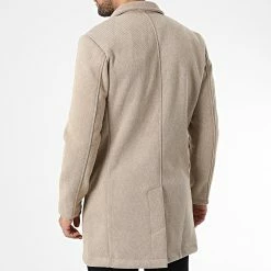 Le moins cher 😉 Manteau X16213 Beige de Frilivin 💯 -Promos Frilivin Magasin frilivin 337512 X16213 BROWN 20220926T150629 04