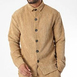 Nouveau 😍 Ensemble Chemise Manches Longues Et Pantalon Velours FL042 Camel de Frilivin 😀 8 Nouveau 😍 Ensemble Chemise Manches Longues Et Pantalon Velours FL042 Camel de Frilivin 😀 -Promos Frilivin Magasin frilivin 337518 FL042 CAMEL 20220926T151307 03