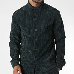 Le moins cher 🎁 Ensemble Chemise Manches Longues Et Pantalon Velours FL042 Vert Foncé de Frilivin ✨ 8 Le moins cher 🎁 Ensemble Chemise Manches Longues Et Pantalon Velours FL042 Vert Foncé de Frilivin ✨ -Promos Frilivin Magasin frilivin 337519 FL042 GREEN 20220926T151342 03